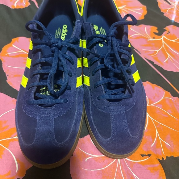 adidas Other - Adidas Men's Blue and Neon Yellow Sneakers